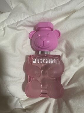 Moschino Pink Teddy Bear Perfume Bottle - Light Pink